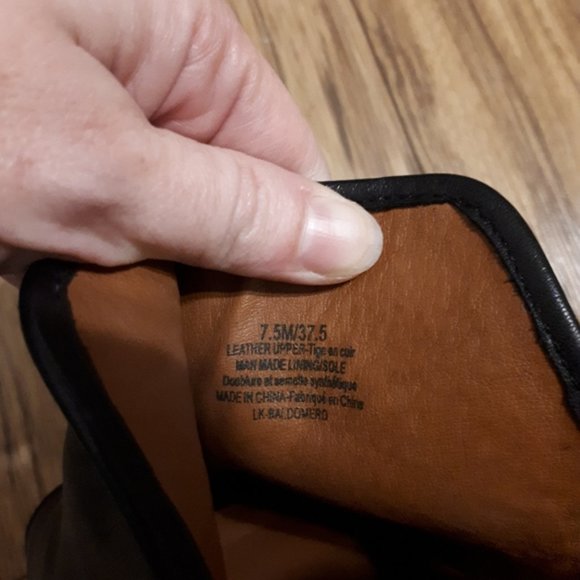 NWOT 🍀 Lucky Brand Leather Baldomero Mule - 7.5 - Picture 7 of 10